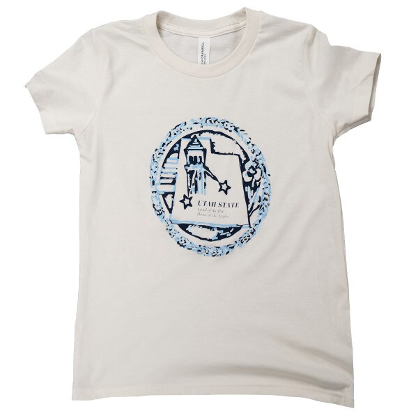 Youth Utah State Patriotic T-Shirt
